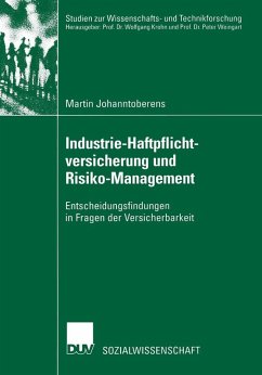 Industrie-Haftpflichtversicherung und Risiko-Management (eBook, PDF) - Johanntoberens, Martin