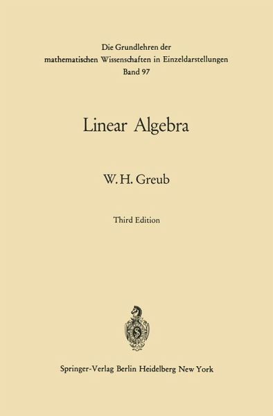 Linear Algebra (eBook, PDF)