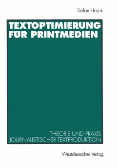 Textoptimierung für Printmedien (eBook, PDF) - Heijnk, Stefan