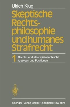 Cover Skeptische Rechtsphilosophie und humanes Strafrecht (eBook, PDF)