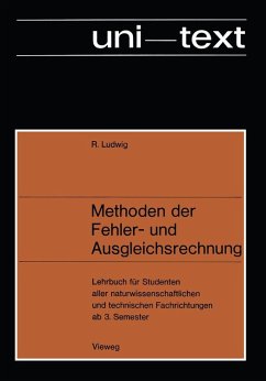 Methoden der Fehler- und Ausgleichsrechnung (eBook, PDF) - Ludwig, Rudolf