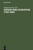 Möser-Bibliographie 1730-1990 (eBook, PDF)
