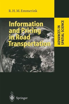 Information and Pricing in Road Transportation (eBook, PDF) - Emmerink, Richard H. M.