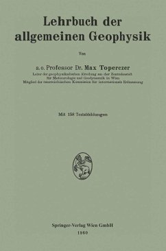 Lehrbuch der allgemeinen Geophysik (eBook, PDF) - Toperczer, Max
