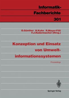 Konzeption und Einsatz von Umweltinformationssystemen (eBook, PDF)