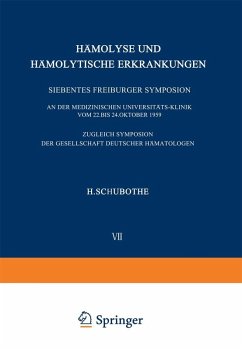 Hämolyse und Hämolytische Erkrankungen (eBook, PDF)