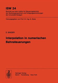 Interpolation in numerischen Bahnsteuerungen (eBook, PDF) - Binder, D.