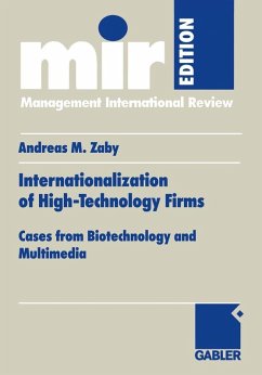 Internationalization of High-Technology Firms (eBook, PDF) - Zaby, Andreas M.