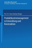 Produktkostenmanagement in Entwicklung und Konstruktion (eBook, PDF)