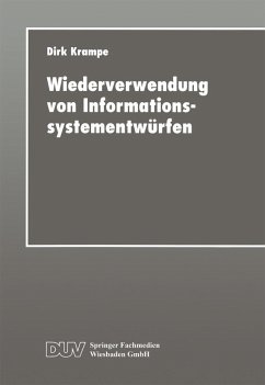 Wiederverwendung von Informationssystementwürfen (eBook, PDF)