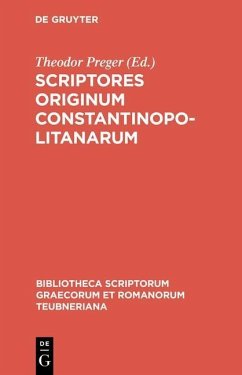 Cover Scriptores originum Constantinopolitanarum (eBook, PDF)