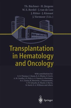 Transplantation in Hematology and Oncology (eBook, PDF)