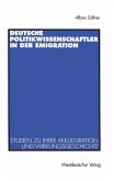 Deutsche Politikwissenschaftler in der Emigration (eBook, PDF)