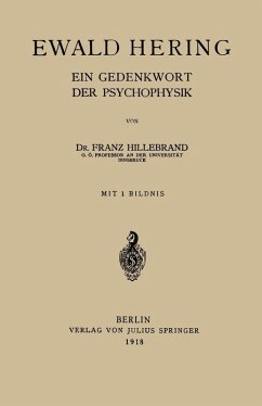 Ewald Hering (eBook, PDF) - Hillebrand, Franz