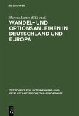 Wandel- und Optionsanleihen in Deutschland und Europa (eBook, PDF)