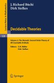 Decidable Theories (eBook, PDF)