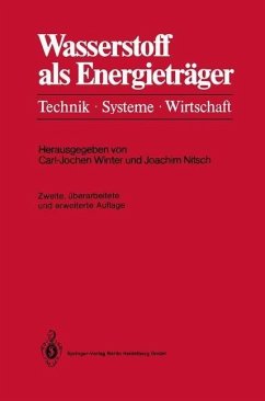 Cover Wasserstoff als Energieträger (eBook, PDF)