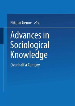 Advances in Sociological Knowledge (eBook, PDF)