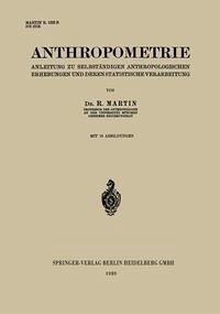 Anthropometrie (eBook, PDF) - Martin, R.
