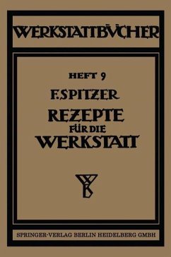 Cover Rezepte für die Werkstatt (eBook, PDF)