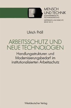 Arbeitsschutz und neue Technologien (eBook, PDF) Cover Arbeitsschutz und neue Technologien (eBook, PDF)