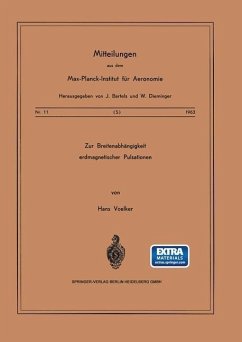 Cover Zur Breitenabhängigkeit erdmagnetischer Pulsationen (eBook, PDF)