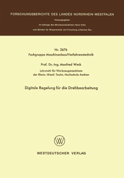 Cover Digitale Regelung für die Drehbearbeitung (eBook, PDF)