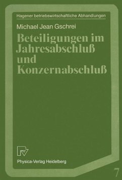 Beteiligungen im Jahresabschluß und Konzernabschluß (eBook, PDF) - Gschrei, Michael J.