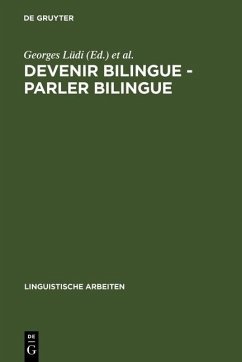 Cover Devenir bilingue - parler bilingue (eBook, PDF)