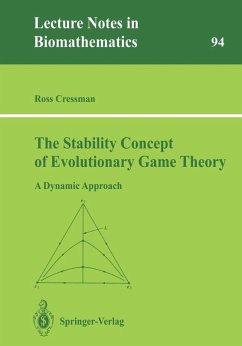 The Stability Concept of Evolutionary Game Theory (eBook, PDF) - Cressman, Ross