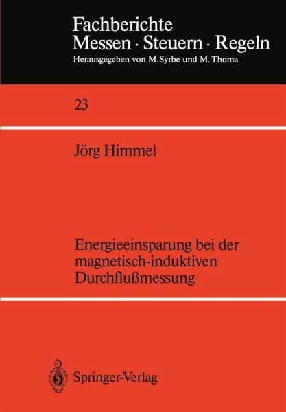 Energieeinsparung bei der magnetisch-induktiven Durchflußmessung (eBook, PDF)