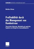 Profitabilität durch das Management von Kundentreue (eBook, PDF)