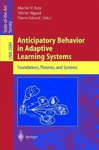 Anticipatory Behavior in Adaptive Learning Systems (eBook, PDF)