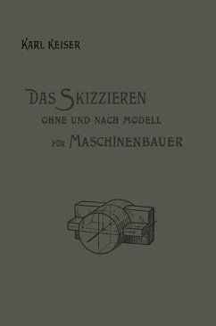 Cover Das Skizzieren ohne und nach Modell für Maschinenbauer (eBook, PDF)