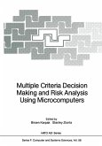 Multiple Criteria Decision Making and Risk Analysis Using Microcomputers (eBook, PDF)