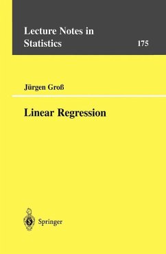 Linear Regression (eBook, PDF) - Groß, Jürgen