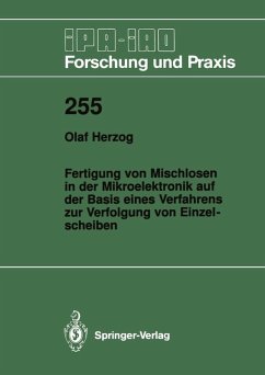 Fertigung von Mischlosen in der Mikroelektronik auf der Basis eines Verfahrens zur Verfolgung von Einzelscheiben (eBook, PDF) - Herzog, Olaf