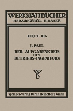 Cover Der Aufgabenkreis des Betriebs-Ingenieurs (eBook, PDF)