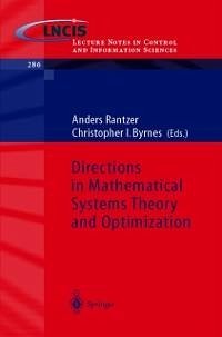 Directions in Mathematical Systems Theory and Optimization (eBook, PDF)
