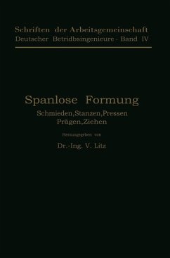 Spanlose Formung (eBook, PDF) - Litz, V.