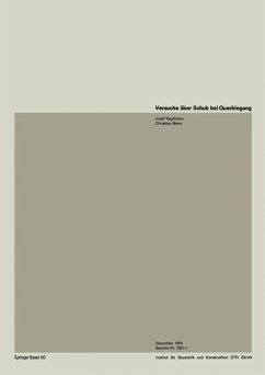 Versuche über Schub und Querbiegung (eBook, PDF) - Kaufmann; Menn