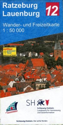 Cover Wander- und Freizeitkarte Ratzeburg - Lauenburg
