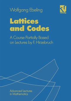 Lattices and Codes (eBook, PDF) - Ebeling, Wolfgang