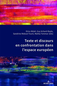 Texte et discours en confrontation dans l¿espace européen