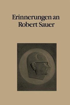 Cover Erinnerungen an Robert Sauer (eBook, PDF)