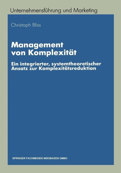 Management von Komplexität (eBook, PDF) Management von Komplexität (eBook, PDF)