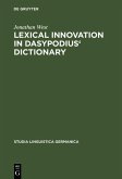 Lexical Innovation in Dasypodius' Dictionary (eBook, PDF)