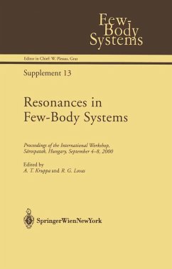 Resonances in Few-Body Systems (eBook, PDF)