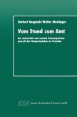 Vom Stand zum Amt (eBook, PDF)