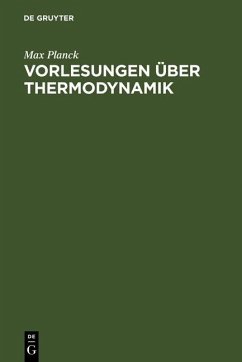 Cover Vorlesungen über Thermodynamik (eBook, PDF)